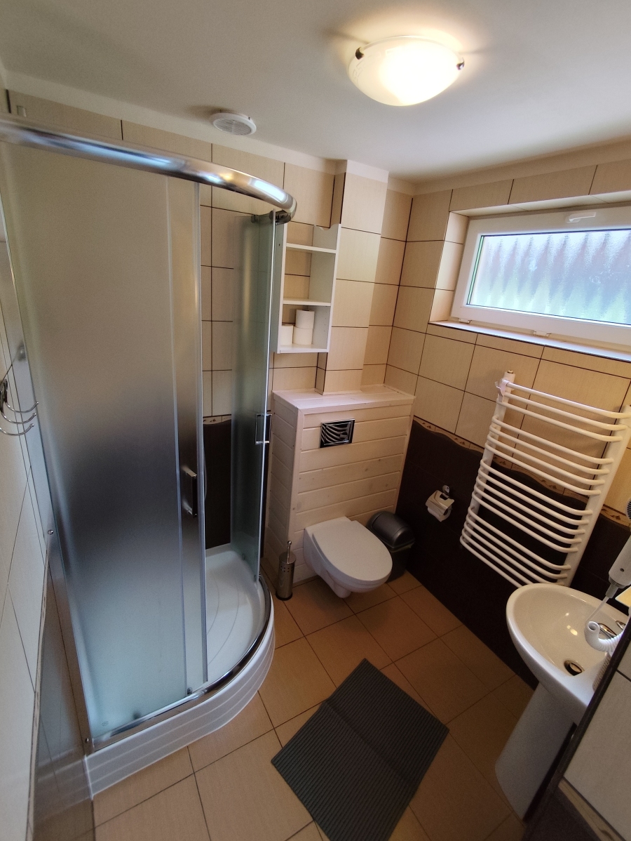 Łazienka w apartamencie  nr 1A